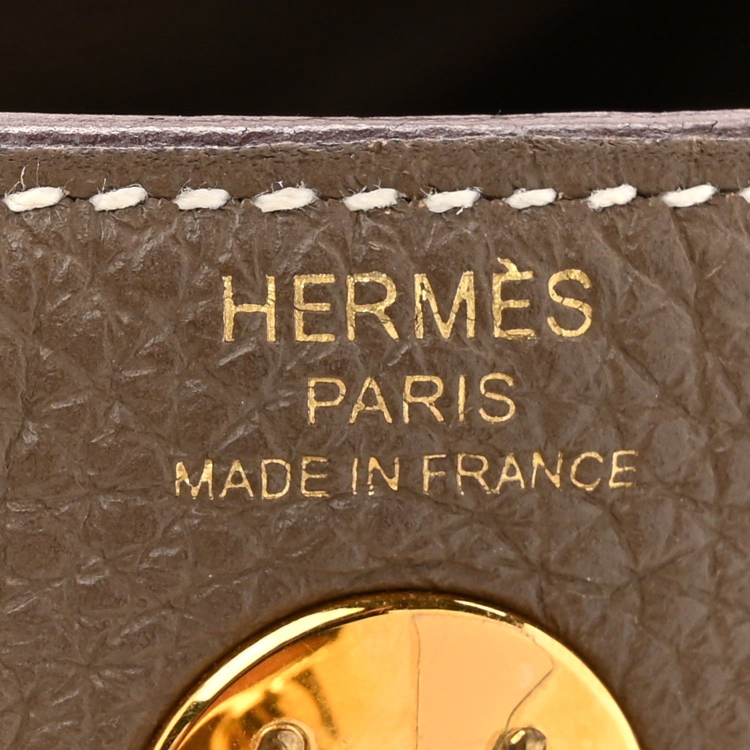 Hermes Taurillon Clemence Mini Lindy 20 Etoupe 6 of 15