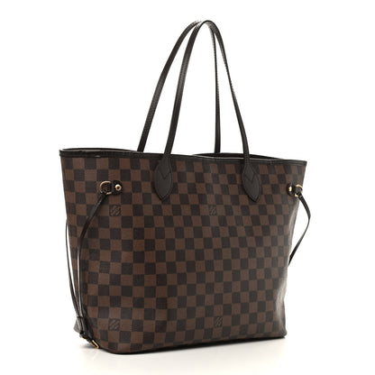 Louis Vuitton Damier Ebene Neverfull MM 3 of 9