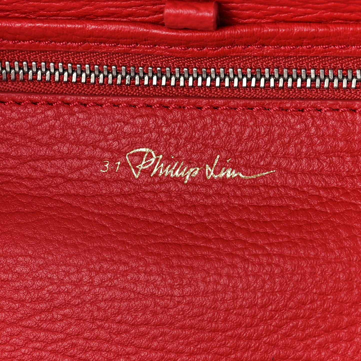 Textured Calfskin Mini Pashli Satchel Red