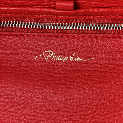 3.1 Phillip Lim Textured Calfskin Mini Pashli Satchel Red 7 of 14