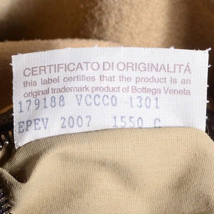 Bottega Veneta Goatskin Braided Zip Hobo Moro 7 of 8