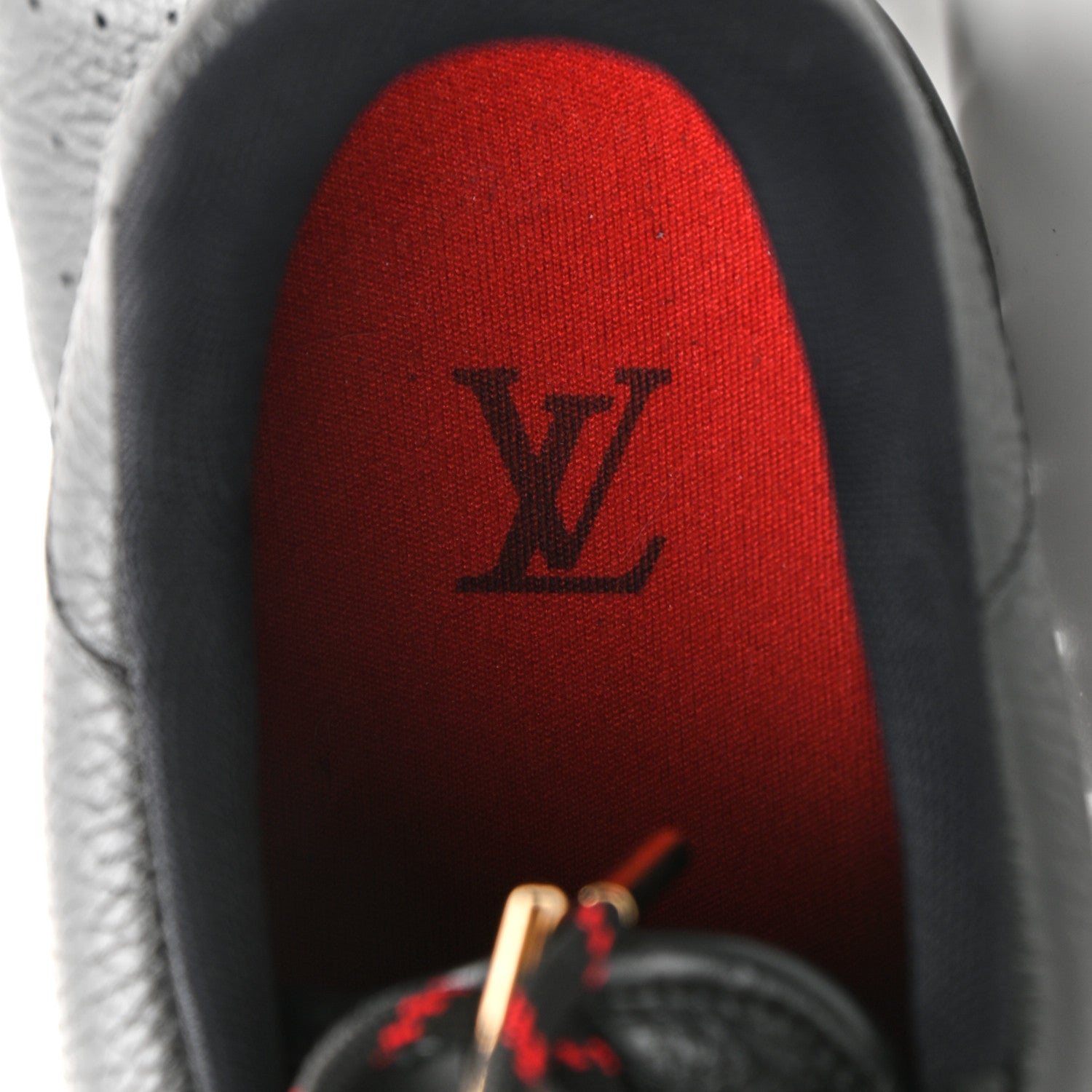 Louis Vuitton Calfskin Mens LV Trainer Sneakers 9 Black 7 of 8