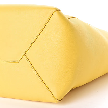 Celine Supple Calfskin Medium Horizontal Cabas Phantom Sun Yellow 12 of 12