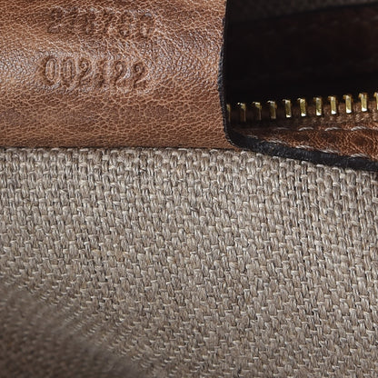 Gucci Monogram Medium Bamboo Tassel Tote Light Brown 7 of 12