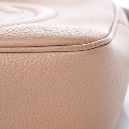 Gucci Pebbled Calfskin Small Soho Disco Bag Camelia 12 of 12