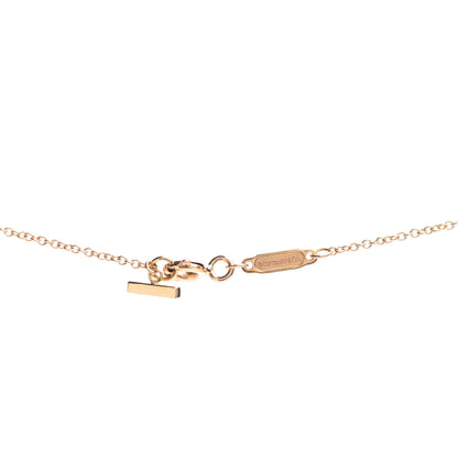 Tiffany 18K Yellow Gold Large T Smile Pendant Necklace 4 of 5