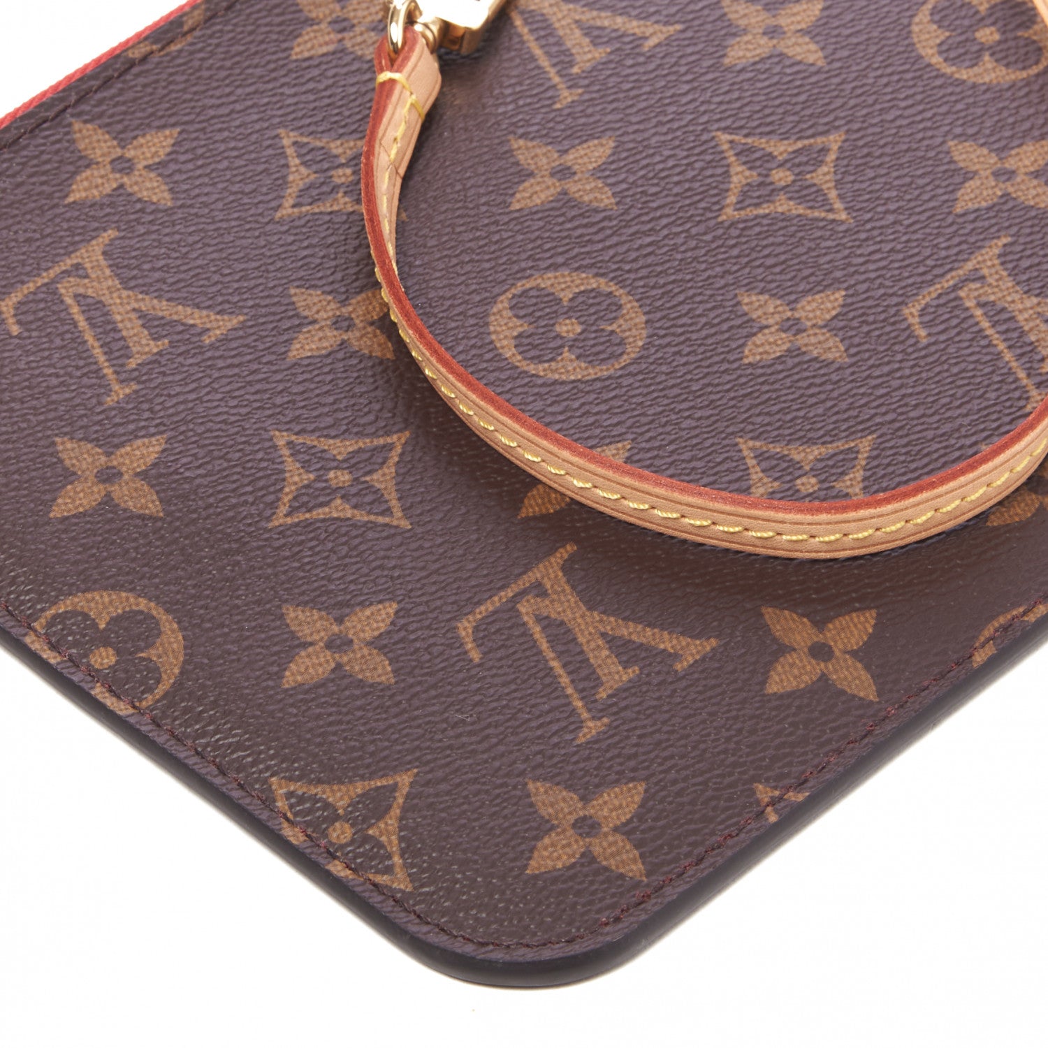 Louis Vuitton Monogram Neverfull MM GM Pochette Cherry 5 of 8