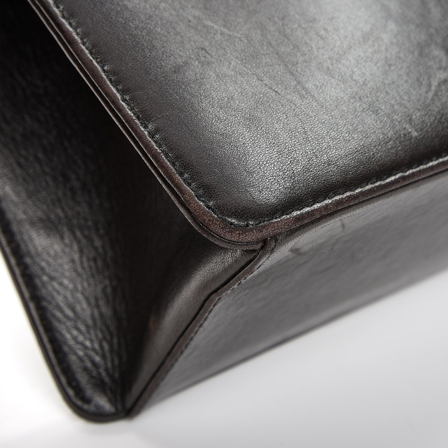 Lambskin Mademoiselle Shoulder Bag Black