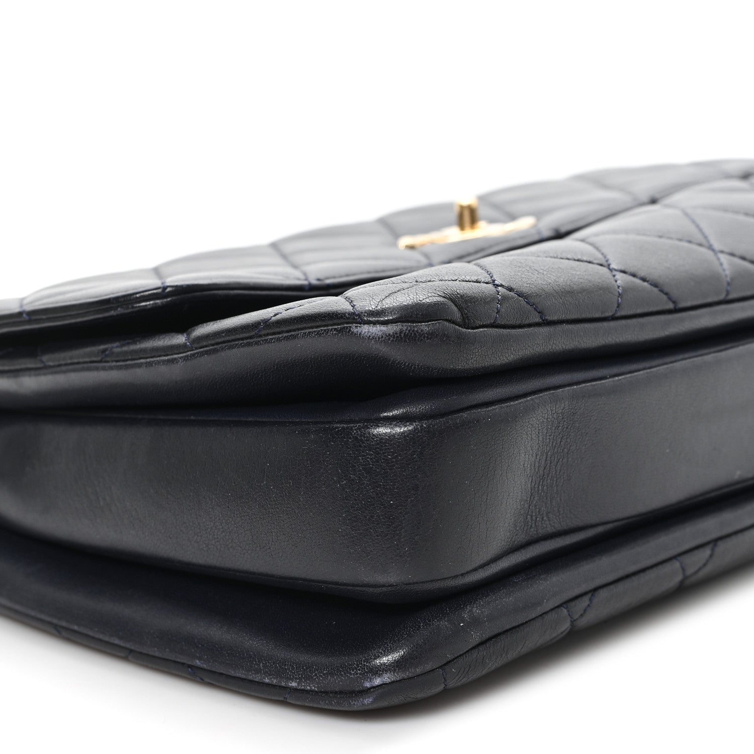 Chanel Lambskin Quilted Medium Trendy CC Flap Dual Handle Bag Black 9 of 13