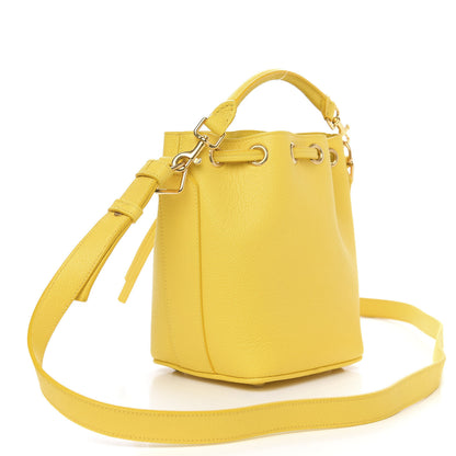 Saint Laurent Calfskin Small Emmanuelle Bucket Bag Soleil 3 of 9