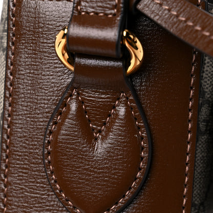 Gucci GG Supreme Monogram Small Horsebit 1955 Shoulder Bag Beige Brown Sugar 11 of 13