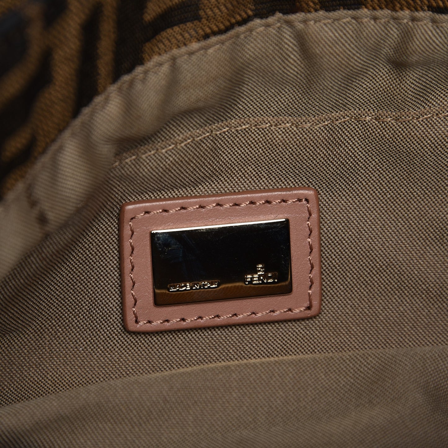 Zucca Cuoio Lucido Small Chef Shoulder Bag Tobacco Bois de Rose