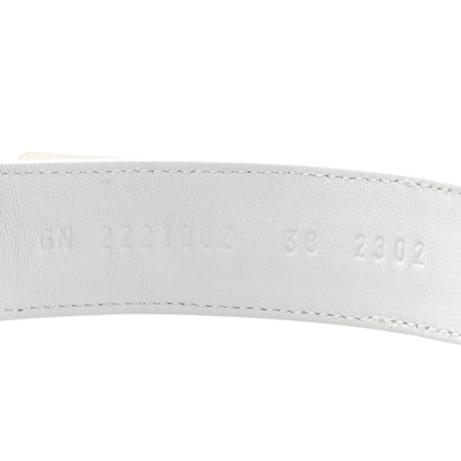 Hermes Calfskin Womens Chypre Sandals 38 White 8 of 9