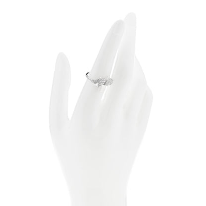 Tiffany Platinum Diamond Paper Flowers Mixed Cluster Ring 54 7 2 of 6