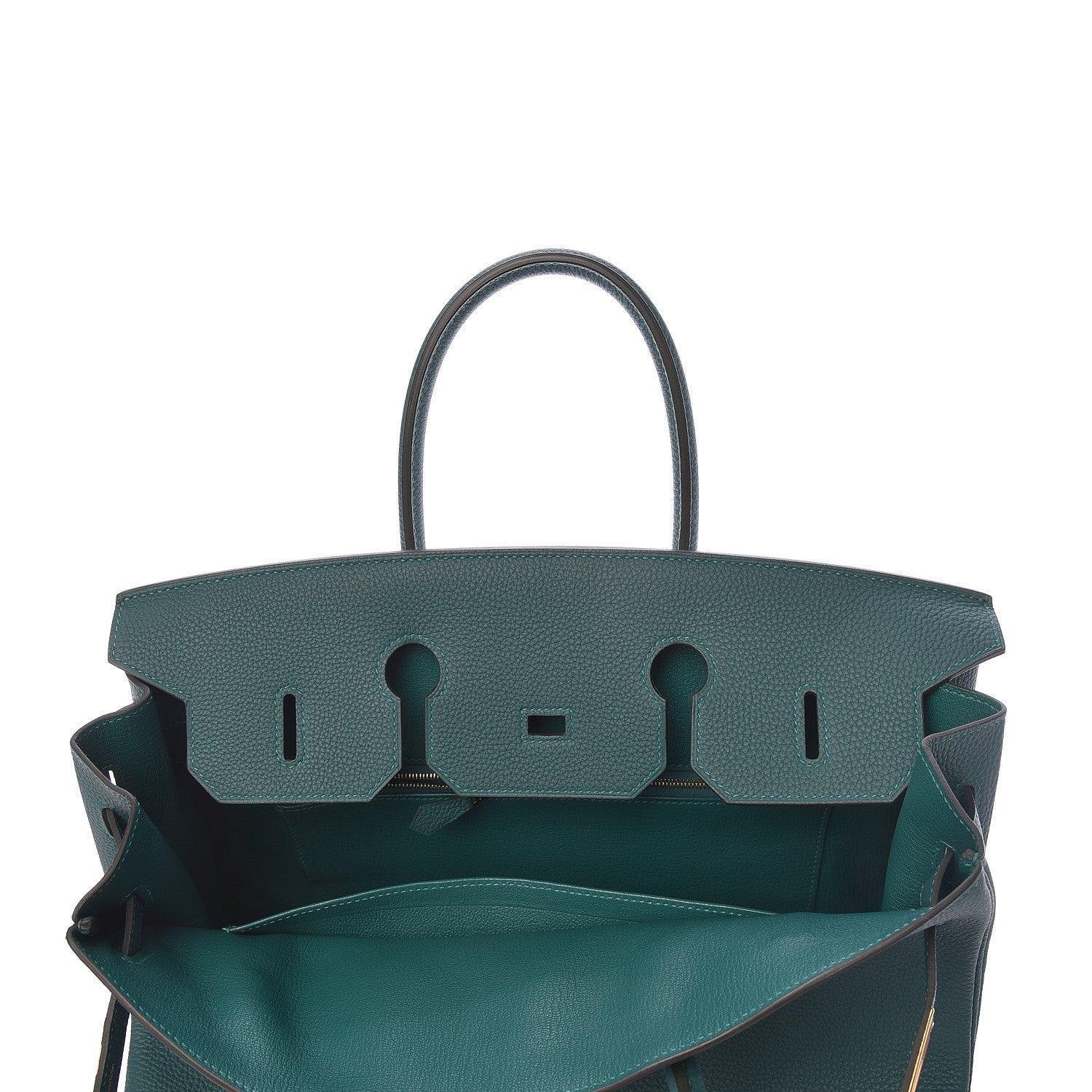 Hermes Togo Birkin 35 Malachite 9 of 33
