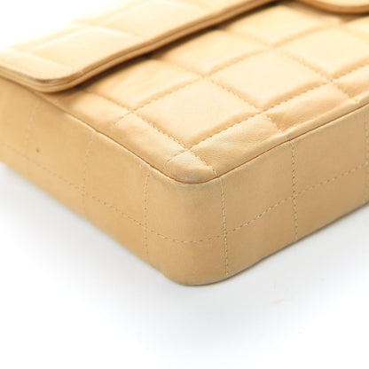 Chanel Lambskin East West Chocolate Bar Flap Beige 10 of 23