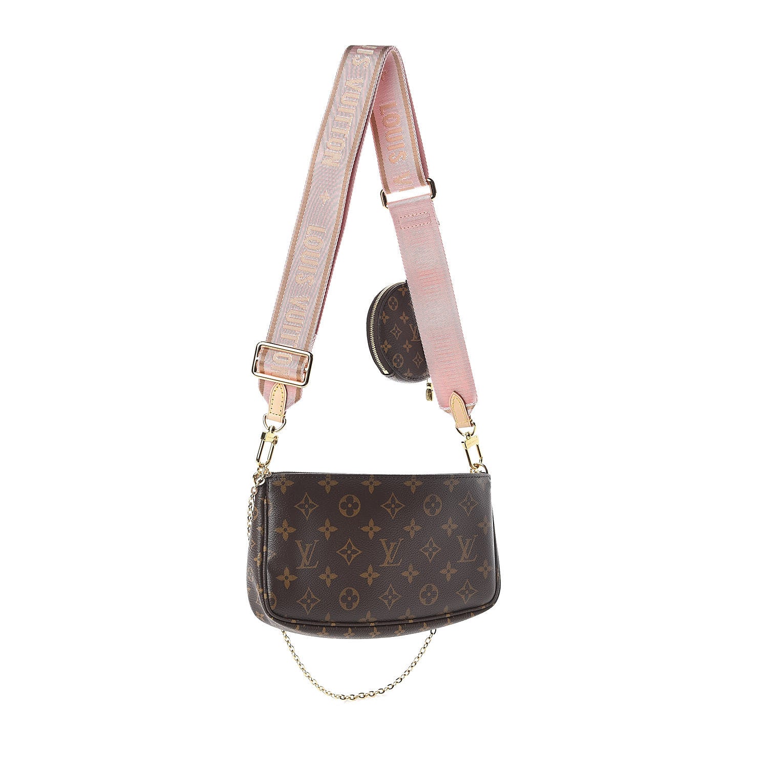 Louis Vuitton Monogram Multi Pochette Accessories Rose Clair 3 of 9