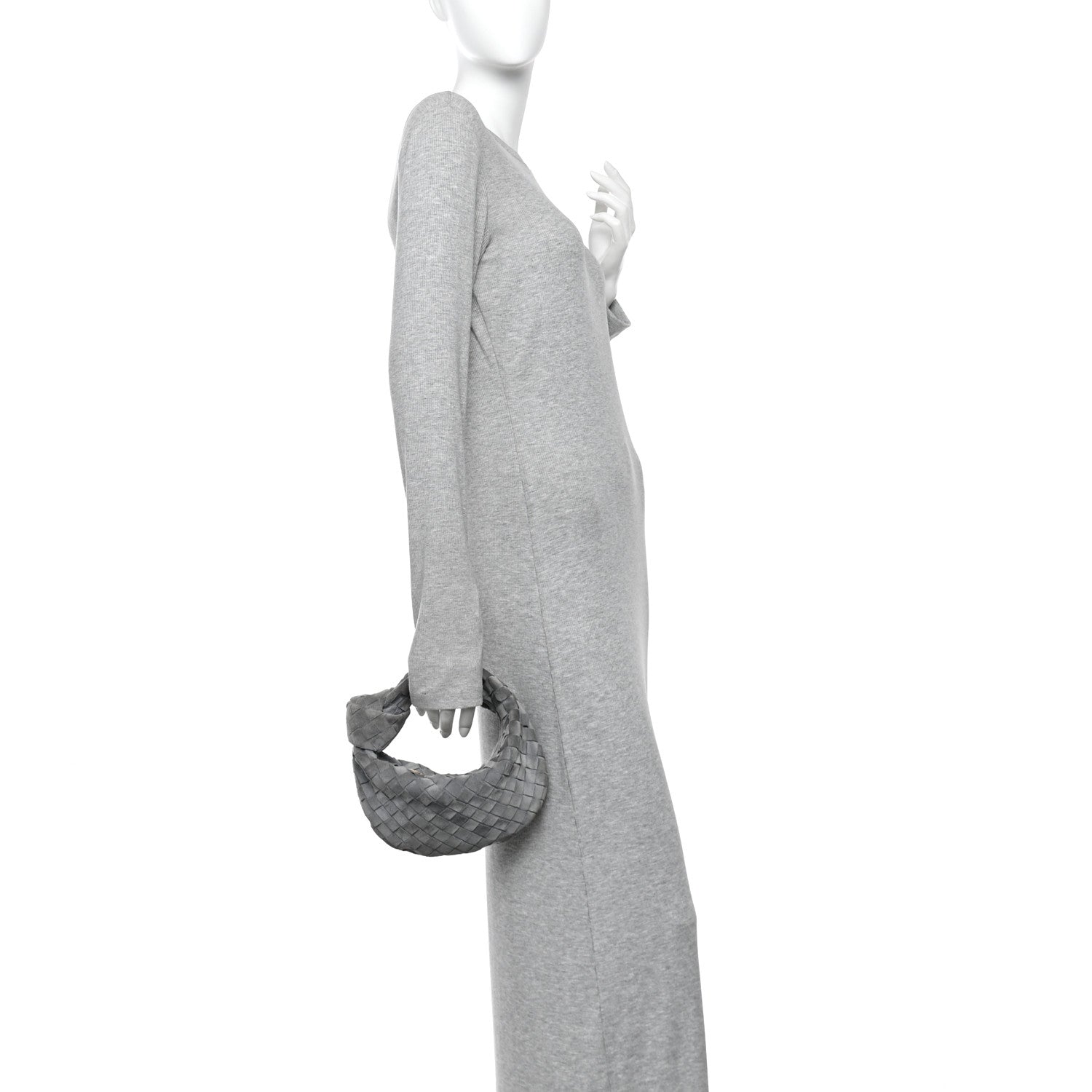 Bottega Veneta Suede Intrecciato Mini Jodie Thunder 2 of 10