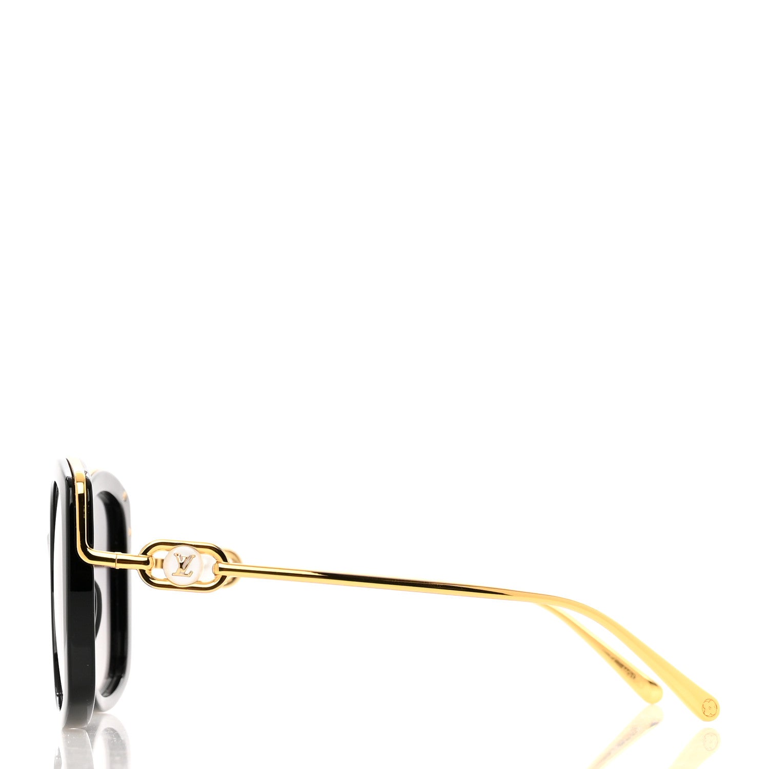 Louis Vuitton Monogram Pearl Square Z1932W Sunglasses Black 3 of 7
