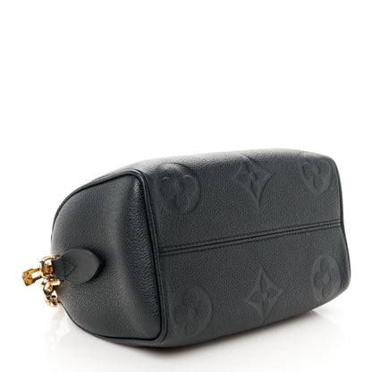 Louis Vuitton Empreinte Monogram Giant Speedy Bandouliere 20 Black 4 of 11