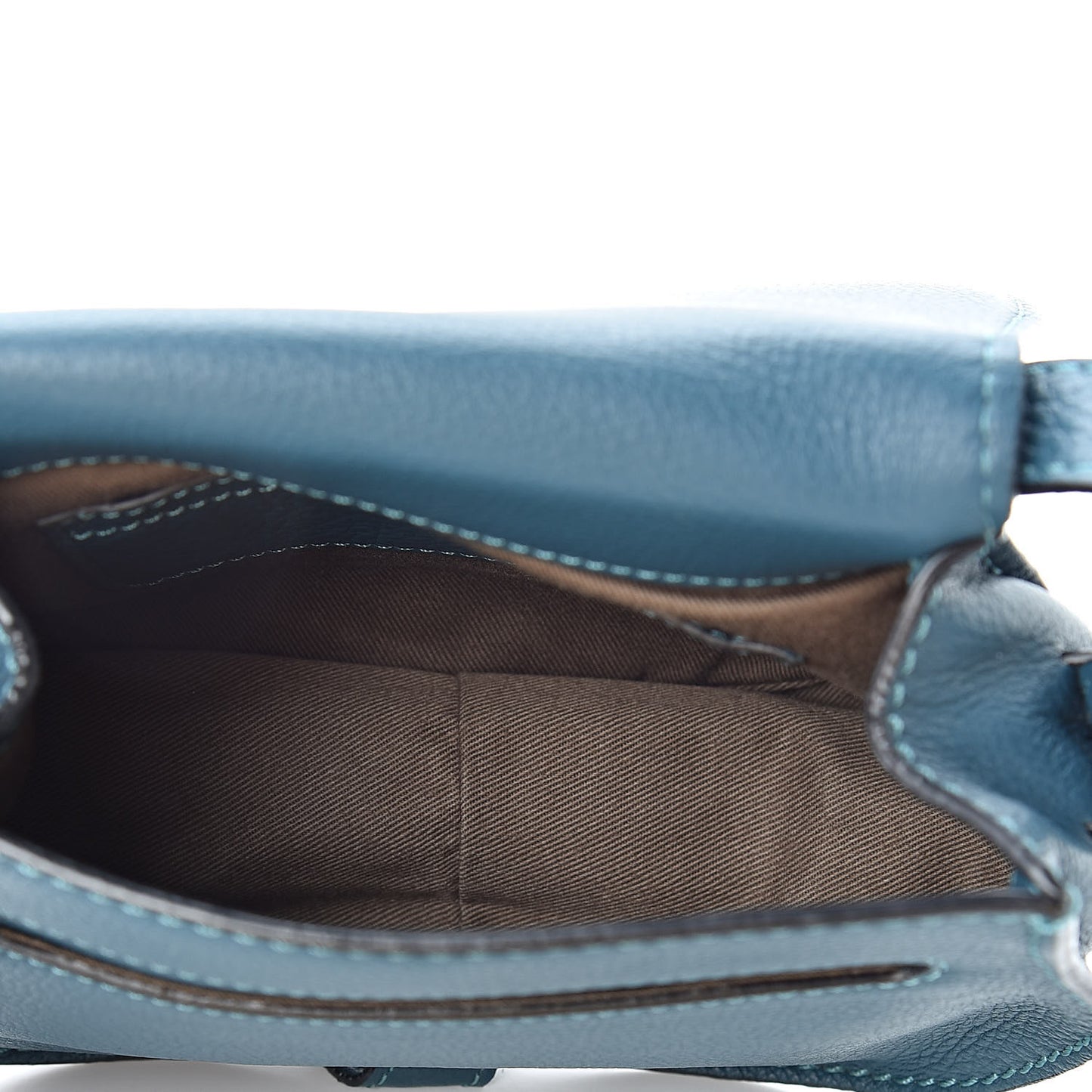 Calfskin Mini Marcie Round Crossbody Bag Teal