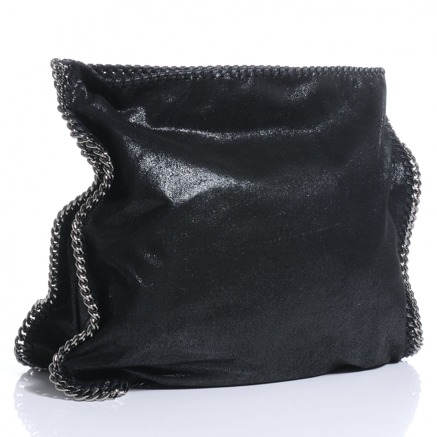 Stella McCartney Faux Leather Falabella Black 3 of 8