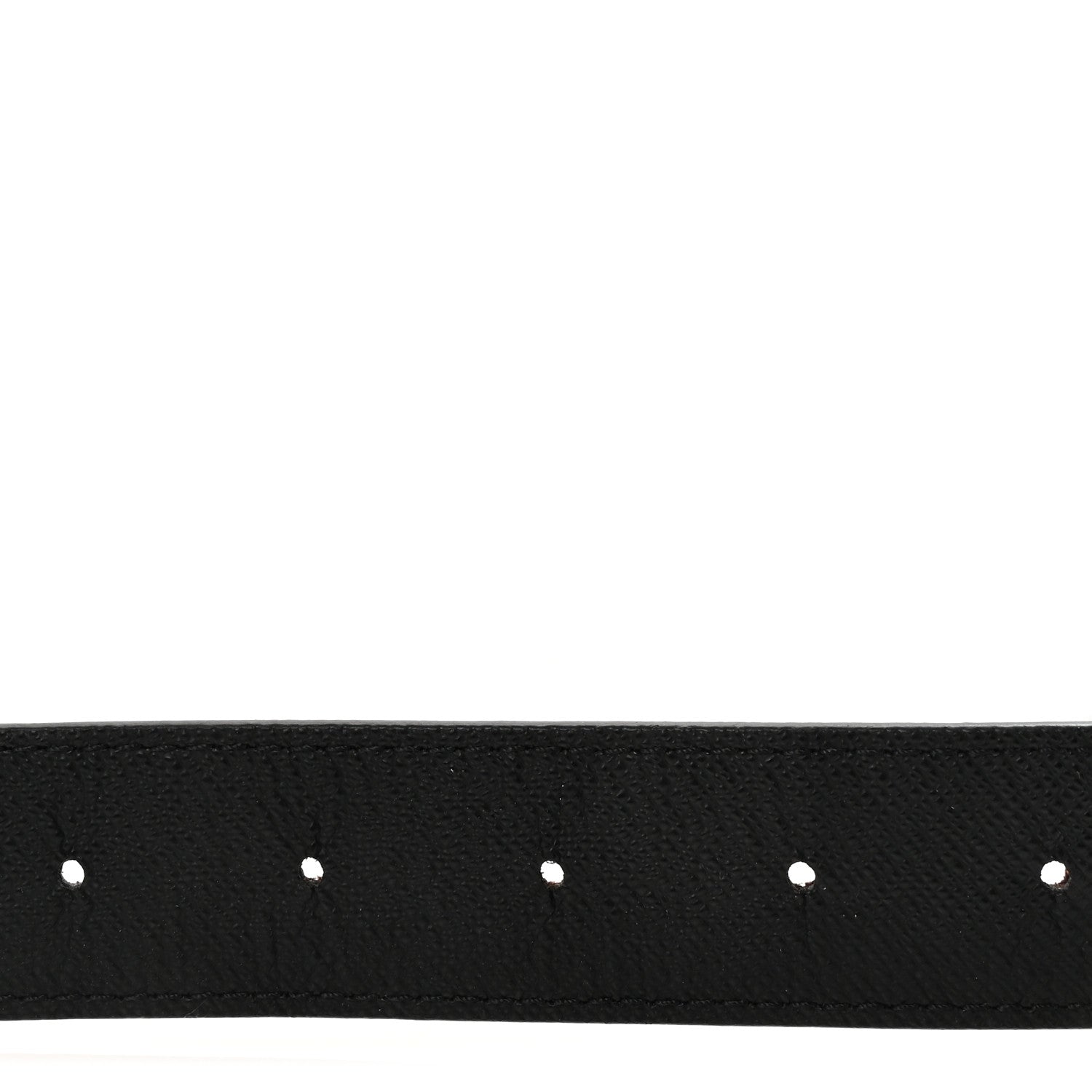 Louis Vuitton Calfskin Monogram 30mm LV Initiales Reversible Belt 85 34 Black 3 of 5