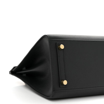 Hermes Epsom Birkin Sellier 25 Black 9 of 11