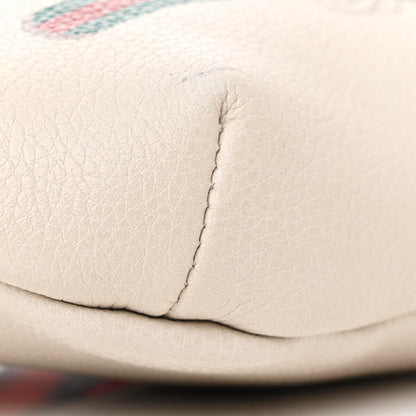 Gucci Grained Calfskin Small Logo Belt Bag White 9 of 13