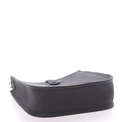Hermes Taurillon Clemence Evelyne TPM Black 4 of 11