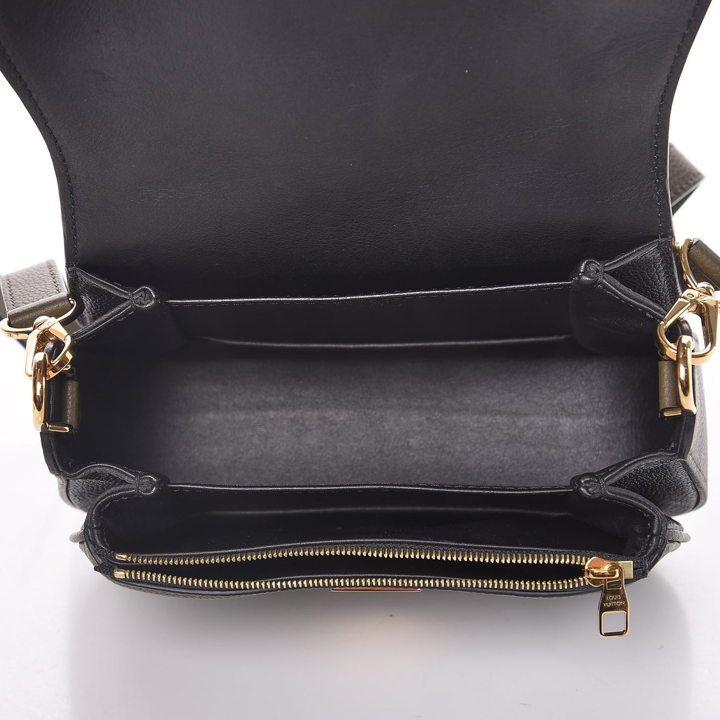 Grained Calfskin Vivienne NM Kaki