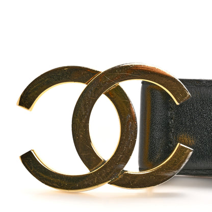 Chanel Calfskin CC Belt 65 26 Black 6 of 10