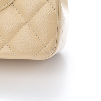 Chanel Caviar Quilted Jumbo Double Flap Beige Clair 13 of 16