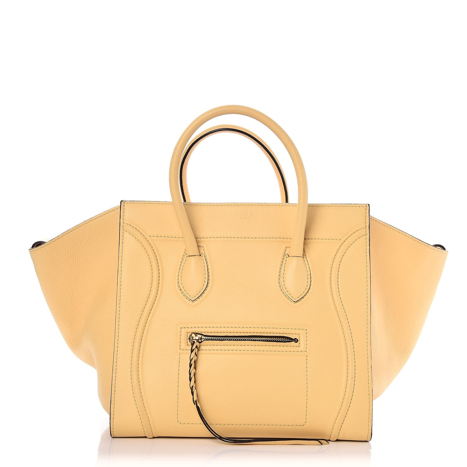 Celine Supple Calfskin Medium Phantom Luggage Butter 1 of 14