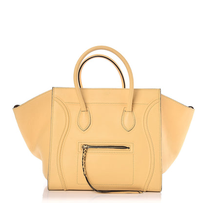 Celine Supple Calfskin Medium Phantom Luggage Butter 1 of 14