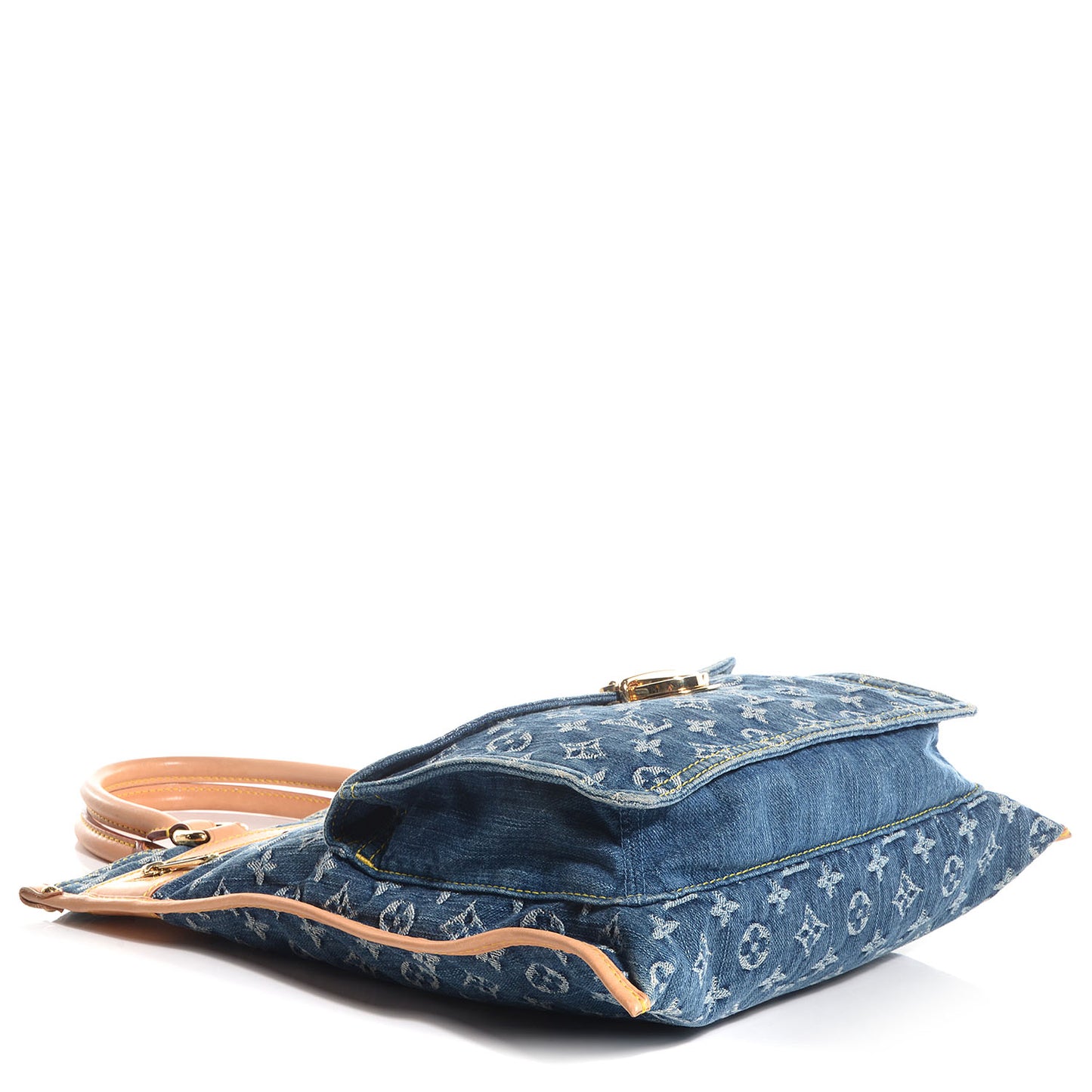 Denim Monogram Sac Plat