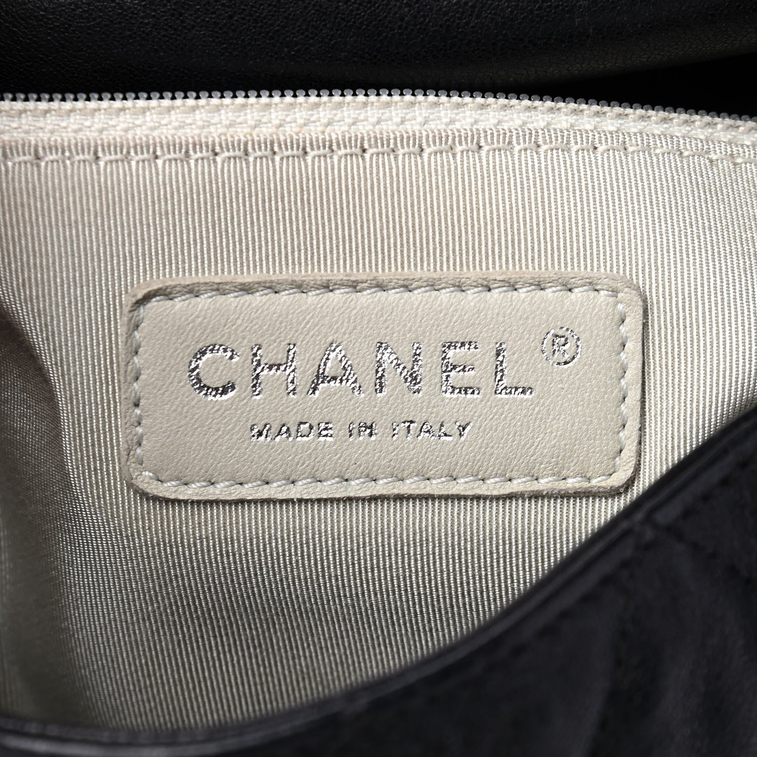Chanel Washed Lambskin Quilted Maxi Chain Around Flap Black 7 of 10
