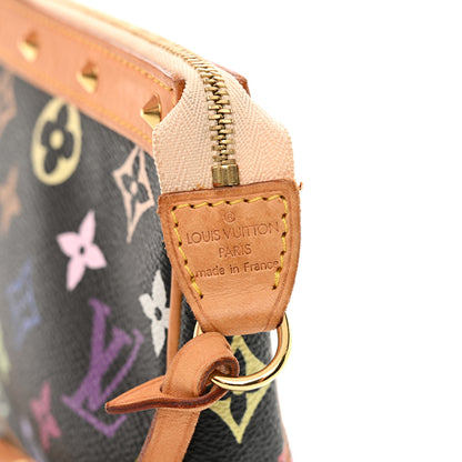 Louis Vuitton Monogram Multicolor Pochette Accessories Black 7 of 11