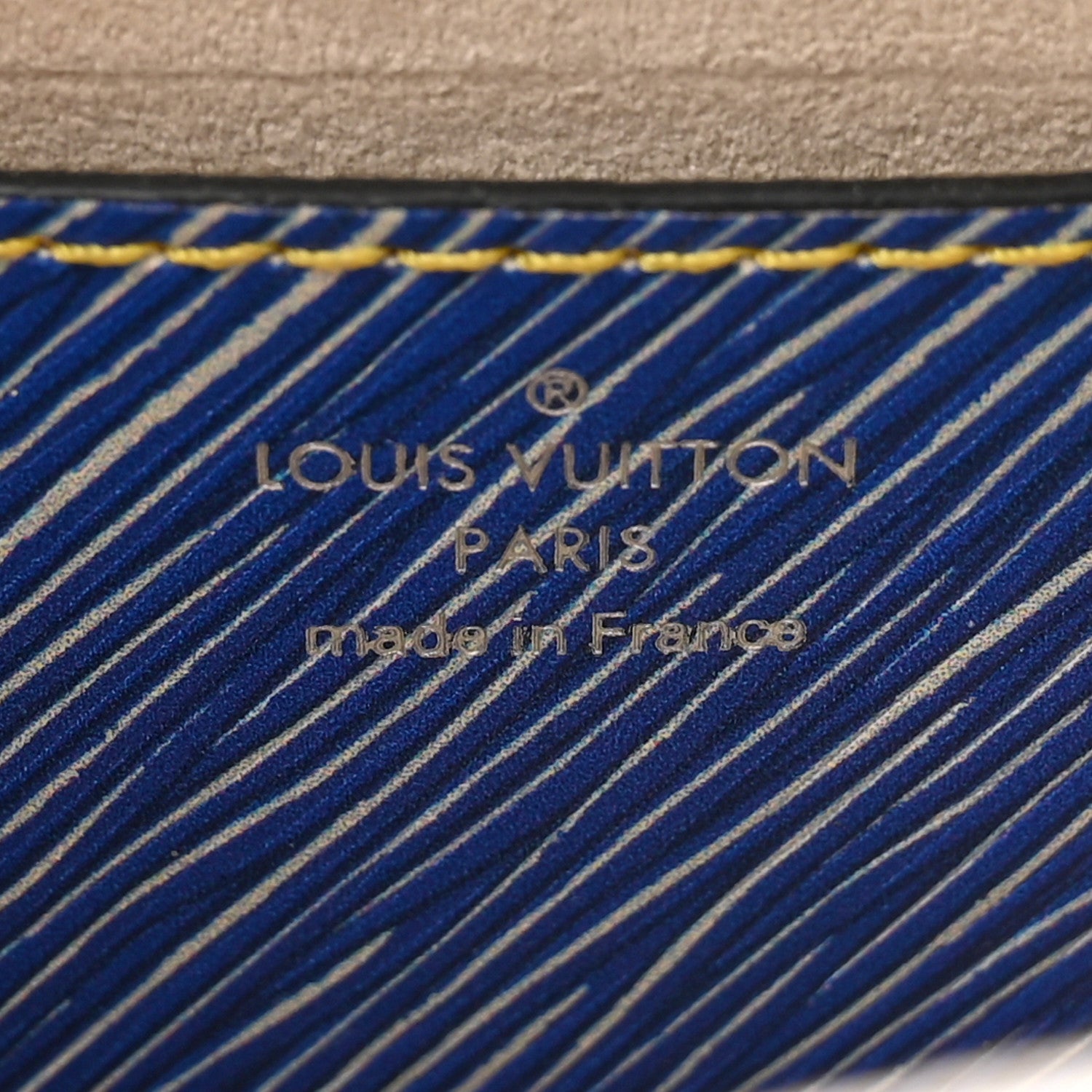 Louis Vuitton Epi Azteque Twist Shoulder Bag PM Denim Light 6 of 11