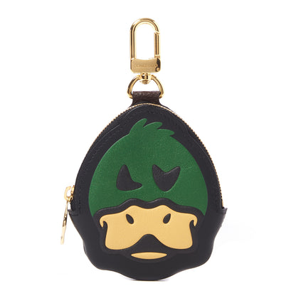 Louis Vuitton X NIGO Monogram Duck Coin Card Holder Black 1 of 8