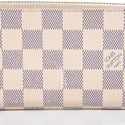 Louis Vuitton Damier Azur Clemence Wallet 12 of 12