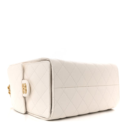 Chanel Caviar Quilted Small Chanel 25 Handbag White 4 of 11