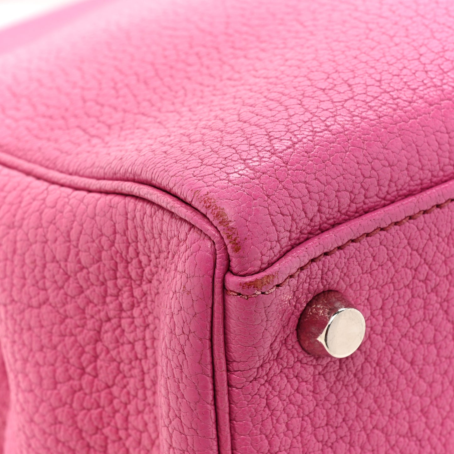 Chevre de Coromandel Kelly Retourne 32 Fuchsia
