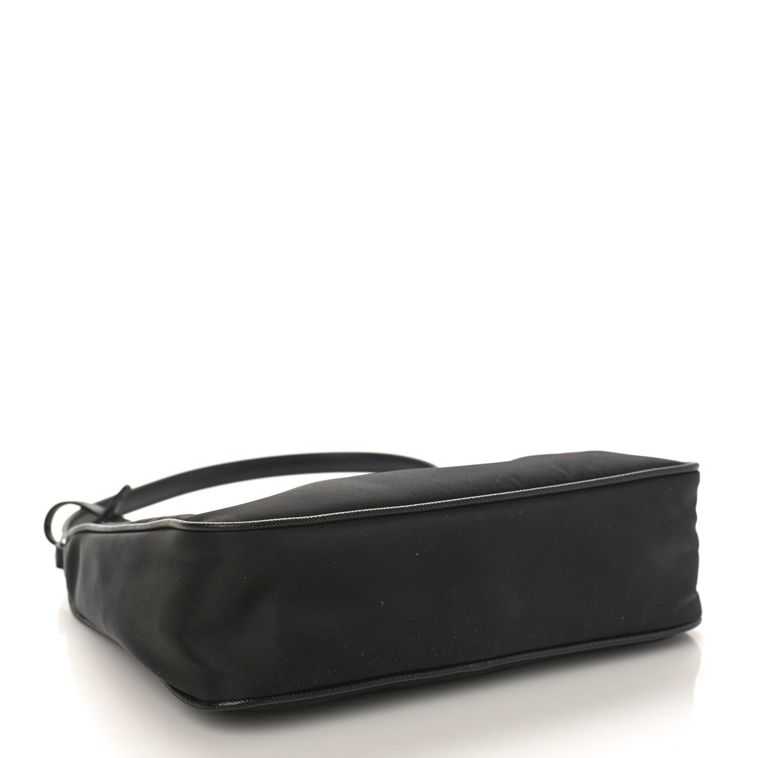 Prada Tessuto Nylon Saffiano Mini Re-Edition 2005 Bag Black 4 of 8