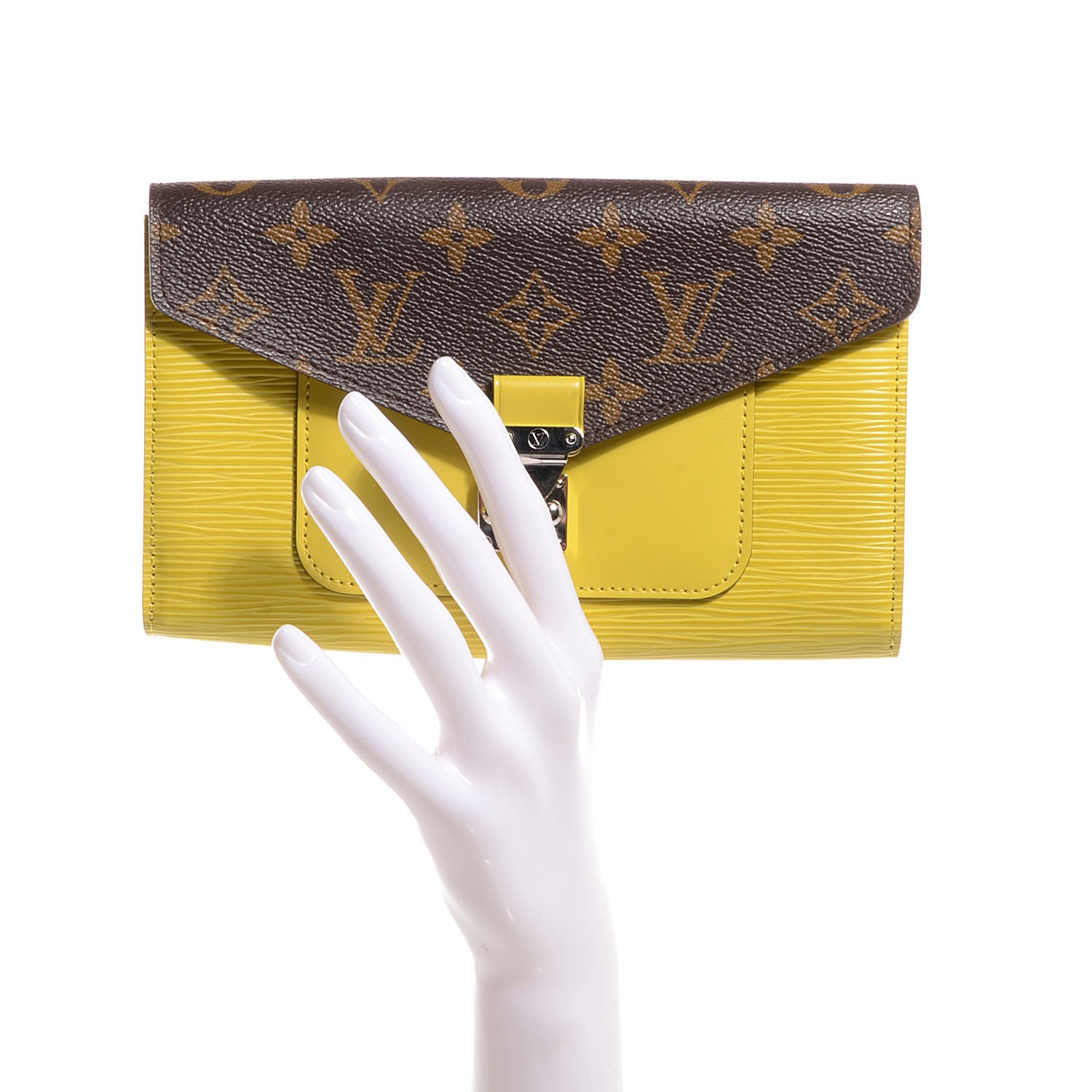 Louis Vuitton Epi Monogram Marie Rose Wallet Pistache 2 of 7