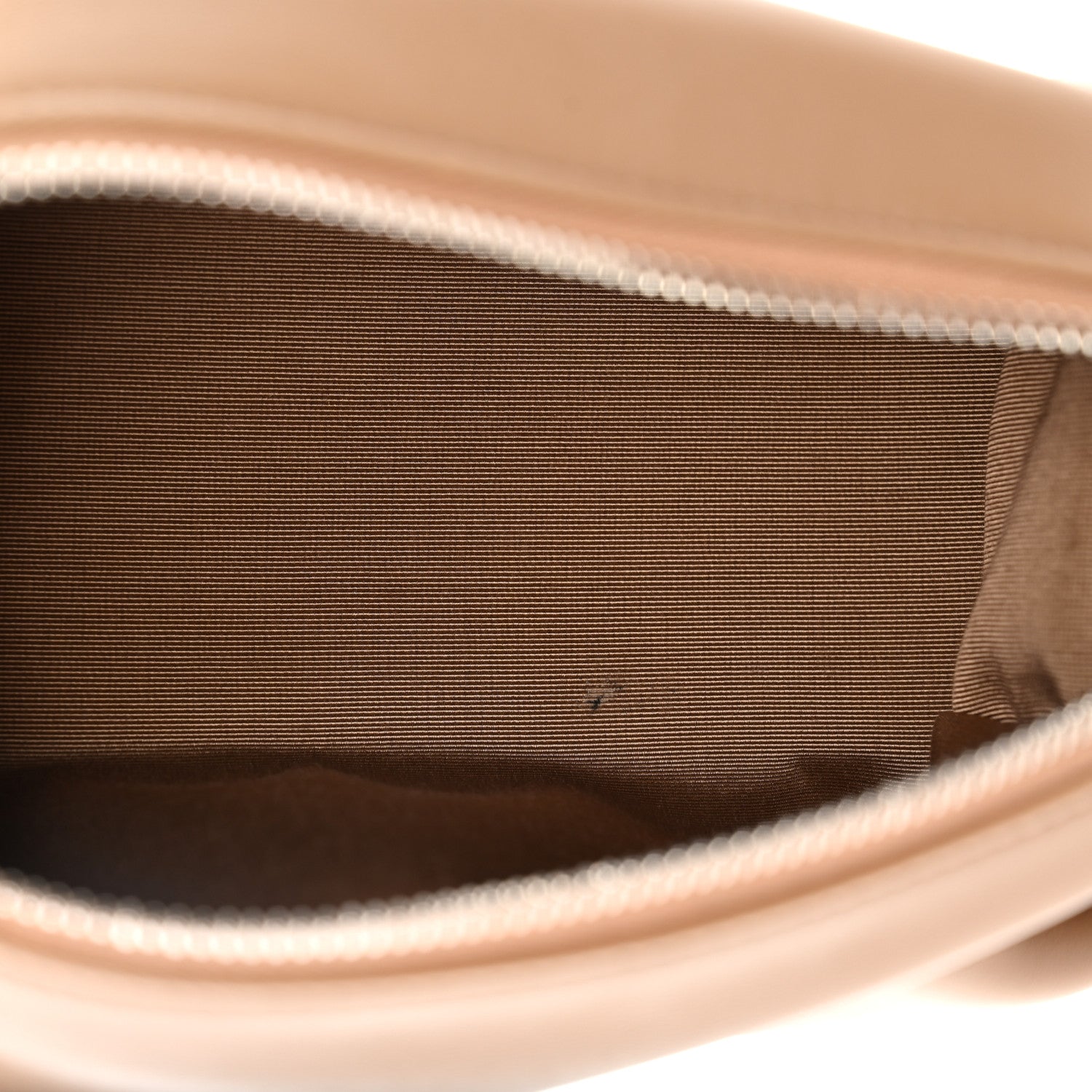Christian Dior Supple Lambskin Bow Pouch Camel 5 of 12