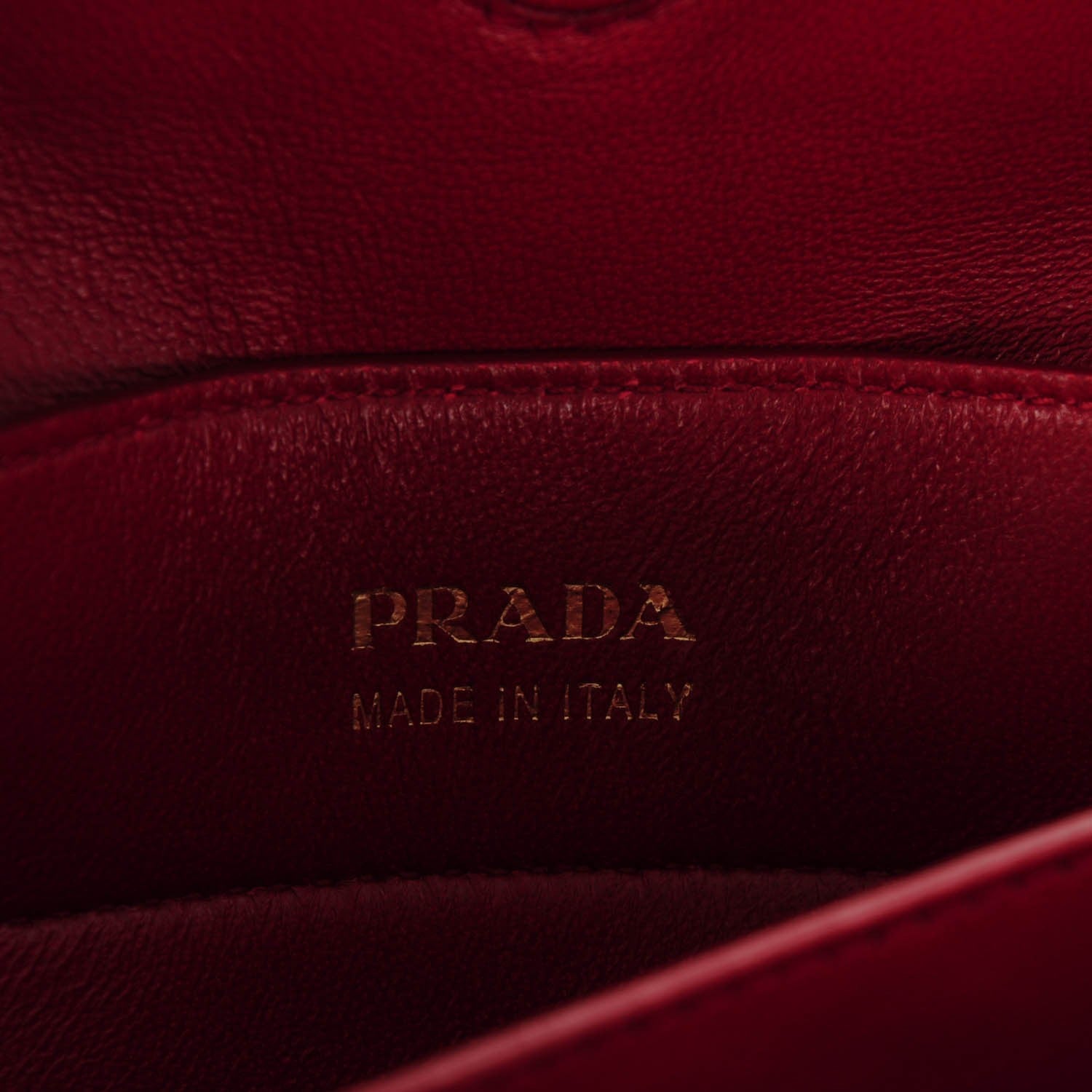 Prada Saffiano Cuir Medium Double Bag Caramel Fuoco 6 of 7