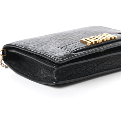 Christian Dior Canyon Grained Lambskin Dio(r)evolution Flap Bag Black 6 of 10