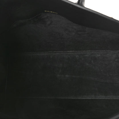 Saint Laurent Grained Calfskin Small Supple Sac De Jour Black 6 of 9