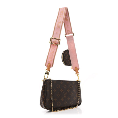 Louis Vuitton Monogram Multi Pochette Accessories Rose Clair 3 of 12